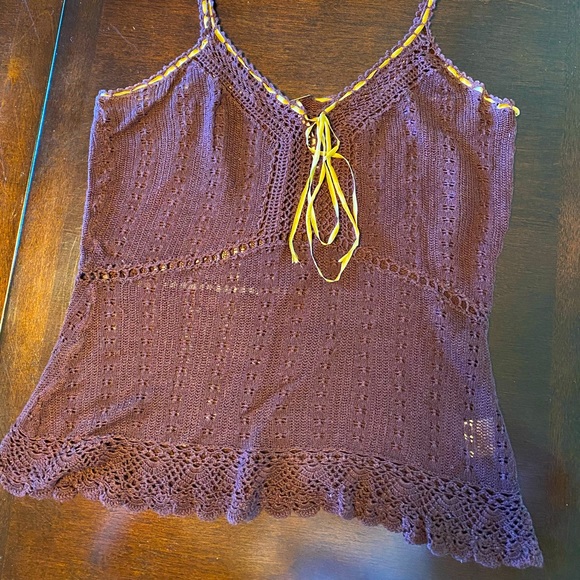 Free People Tops - Free People knitted tank top.